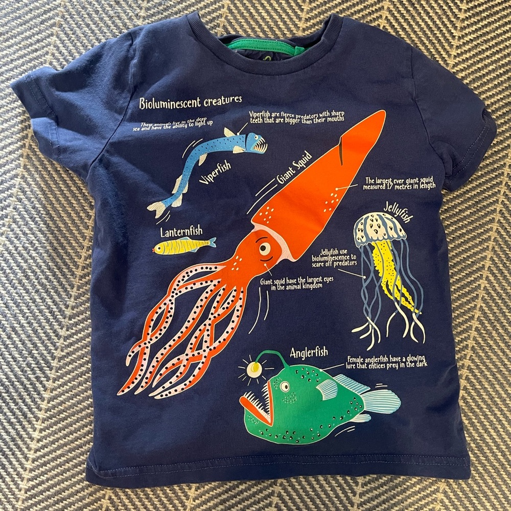 Mini Boden Sea Creatures Tee